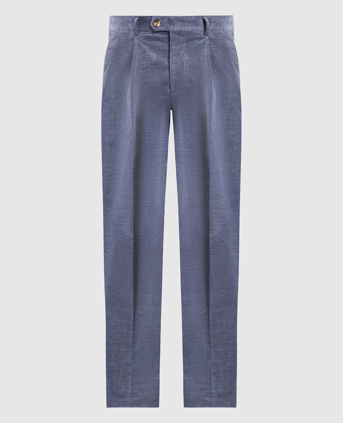 Gray corduroy trousers Brunello Cucinelli, Grey