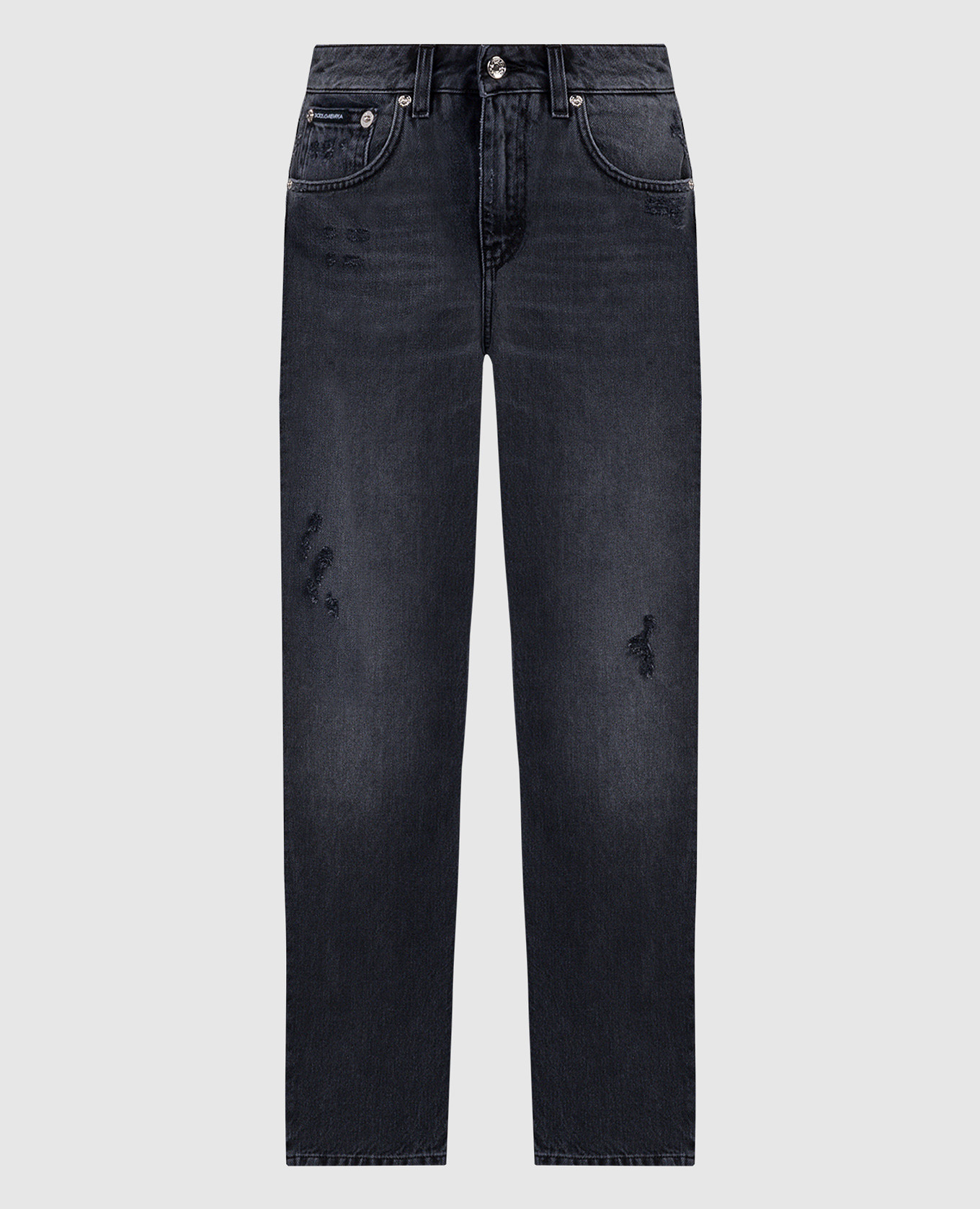 

Gray jeans with a distressed effect Dolce&Gabbana, Grey