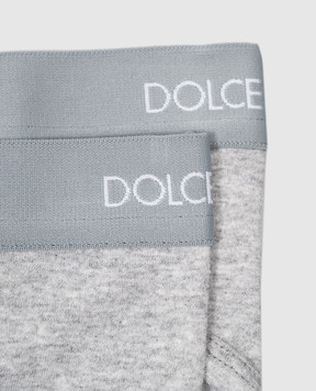 Dolce&Gabbana Children's set of gray briefs L4J700G7OCT