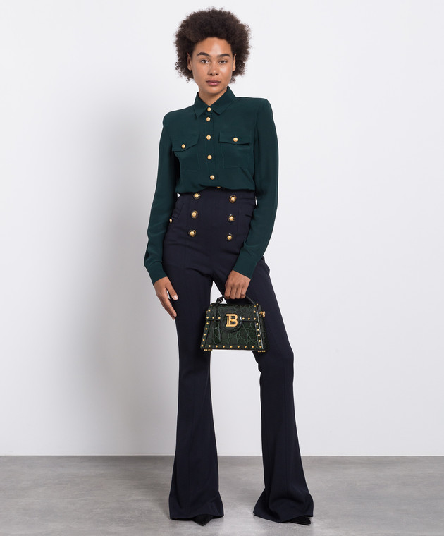 パンツ Balmain Wool Flared Trousers BALMAIN Wool flared pants | NET-A-PORTER