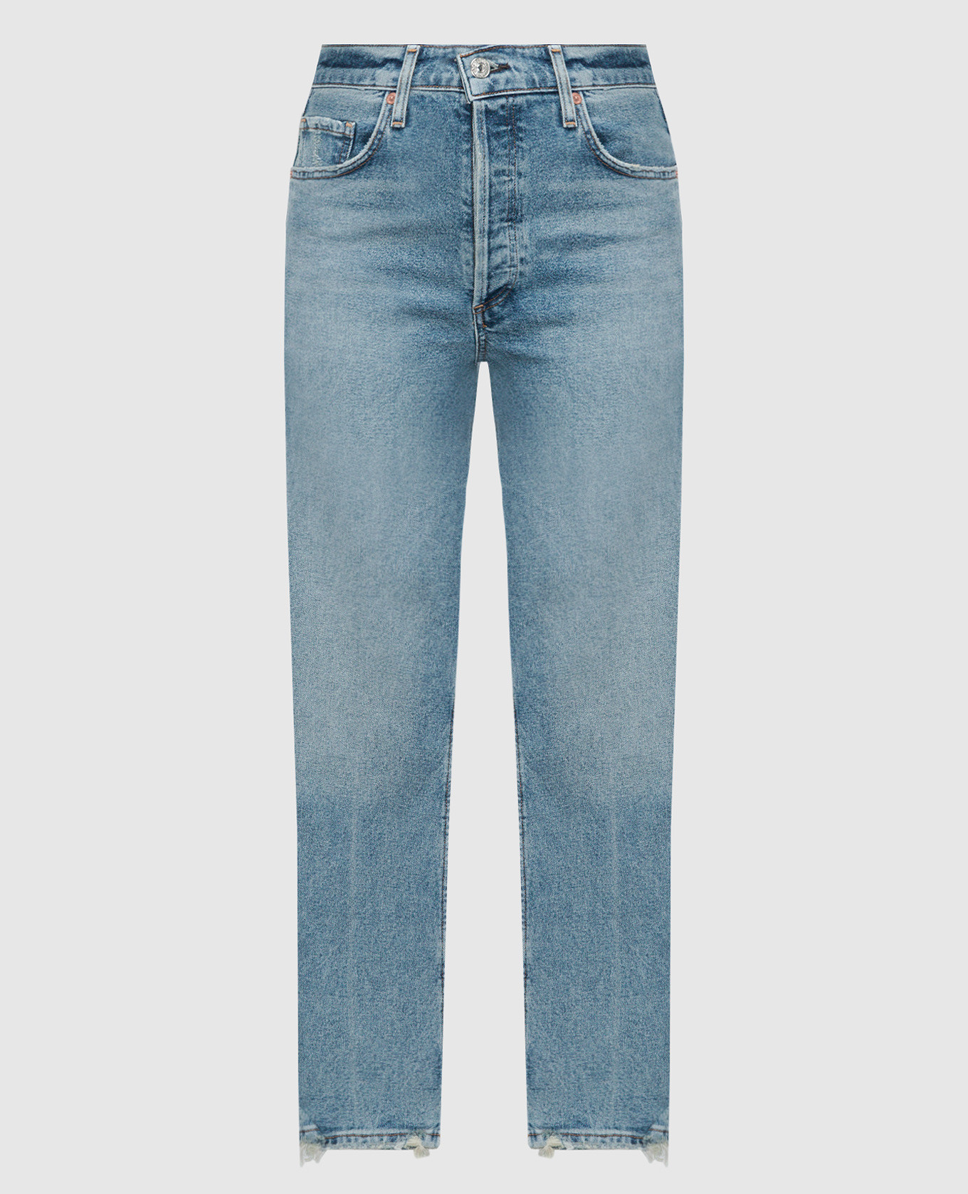 

Blue Jolene jeans with distressed effect and logo patch CITIZENS OF HUMANITY