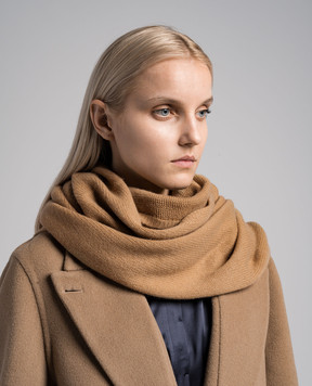 JOSEPH Brown cashmere scarf JF006883