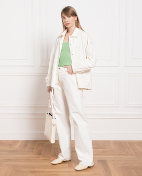 Jil Sander Green top J02NL0105J74450