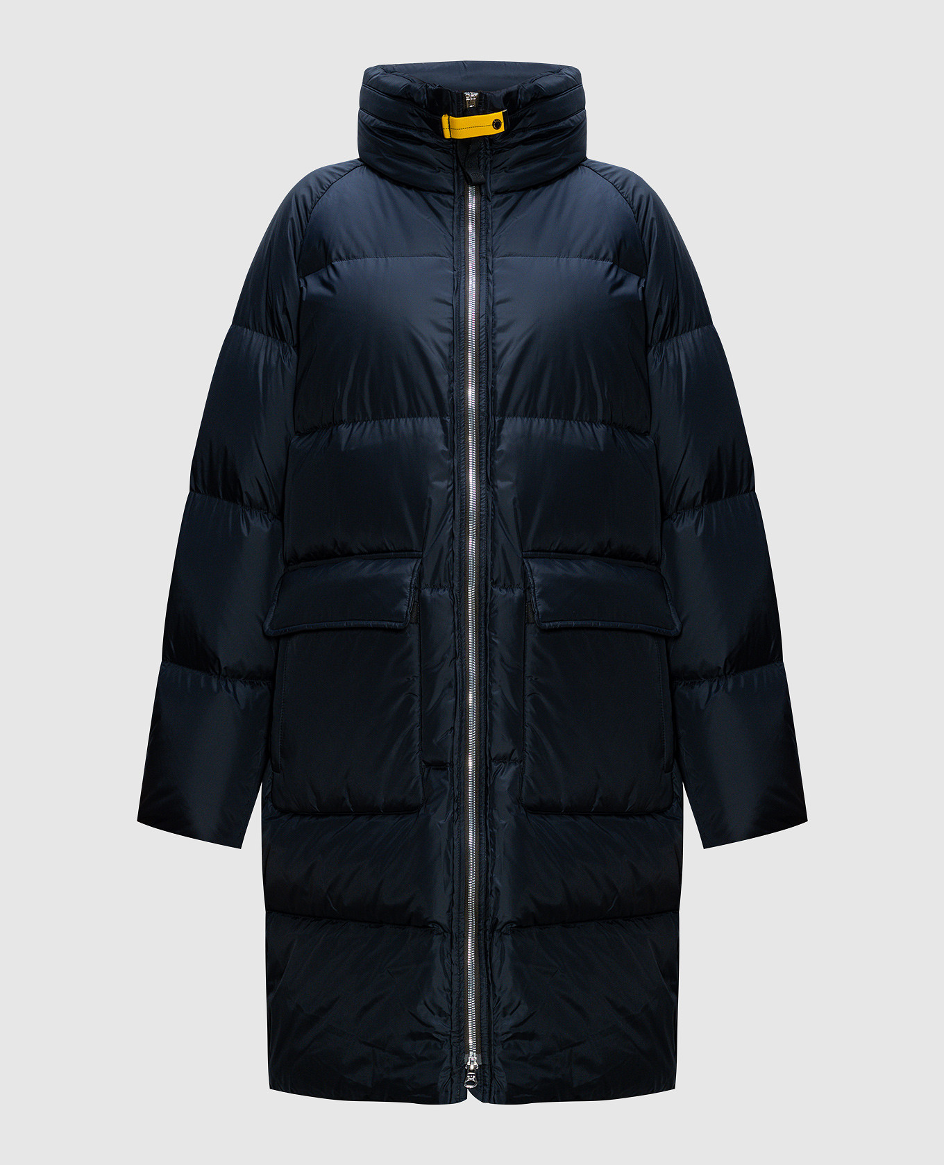 Jada logo down coat in blue parajumpers