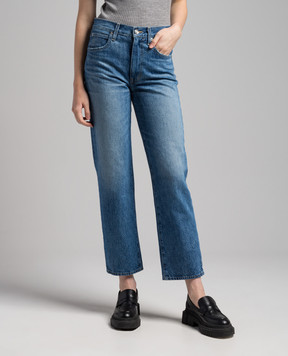 SLVRLAKE Blue cropped jeans SOPJ707STRW