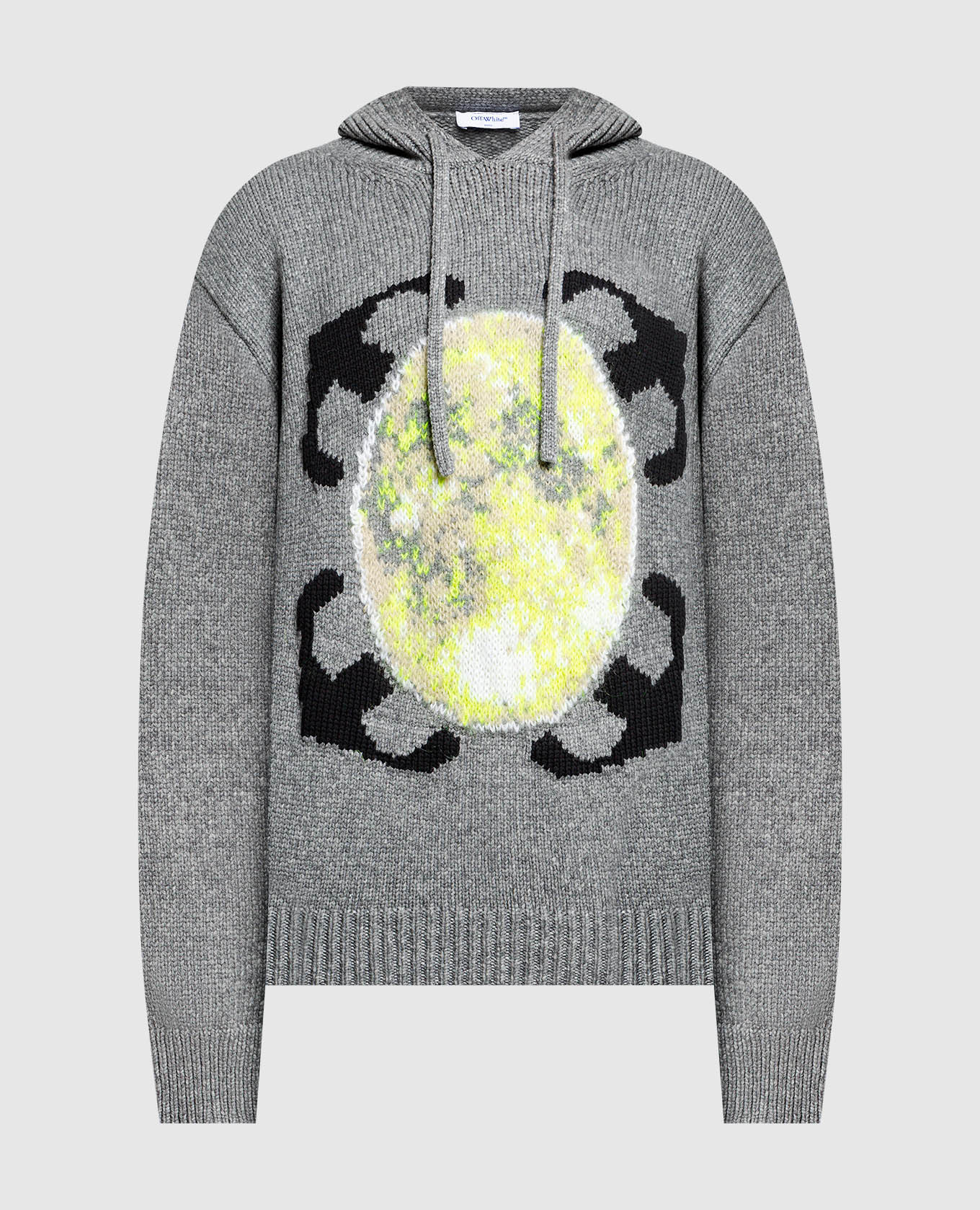 

Gray hoodie with embroidery Off-White, Grey