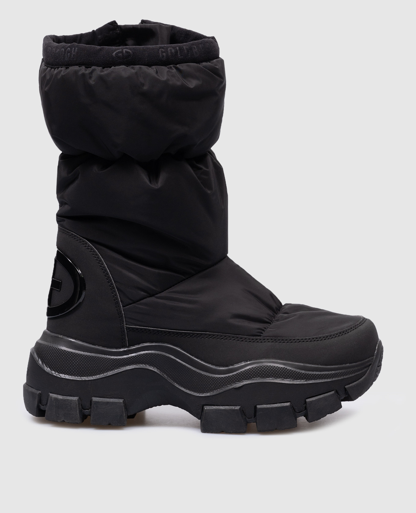 

Black Power Snowboot with GB logo Goldbergh, Черный