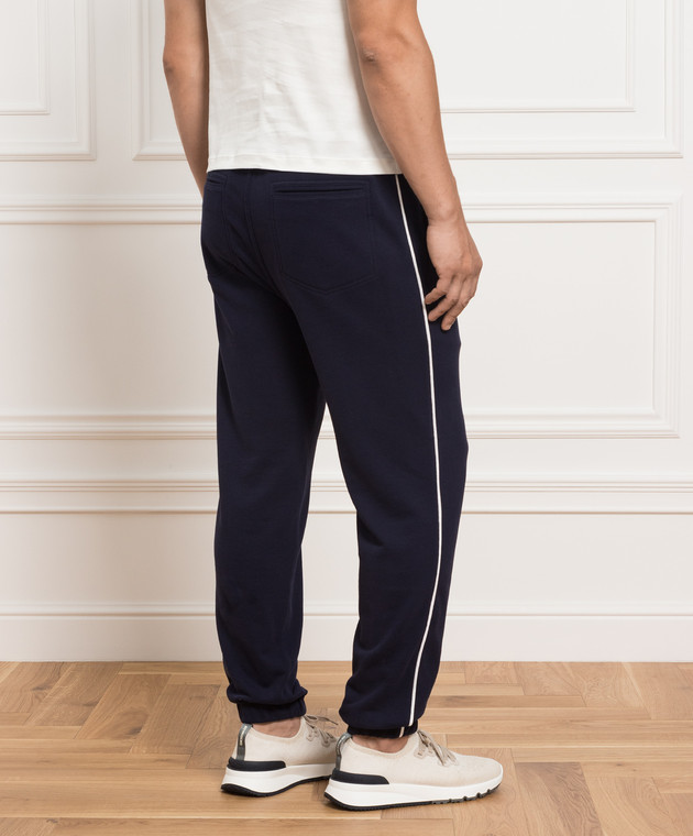 ボトムスその他 BRUNELLO CUCINELLI 'Shiny Trims' joggers (MP828SM689 C9185) Brunello cucinelli 'shiny trims' joggers available on julian