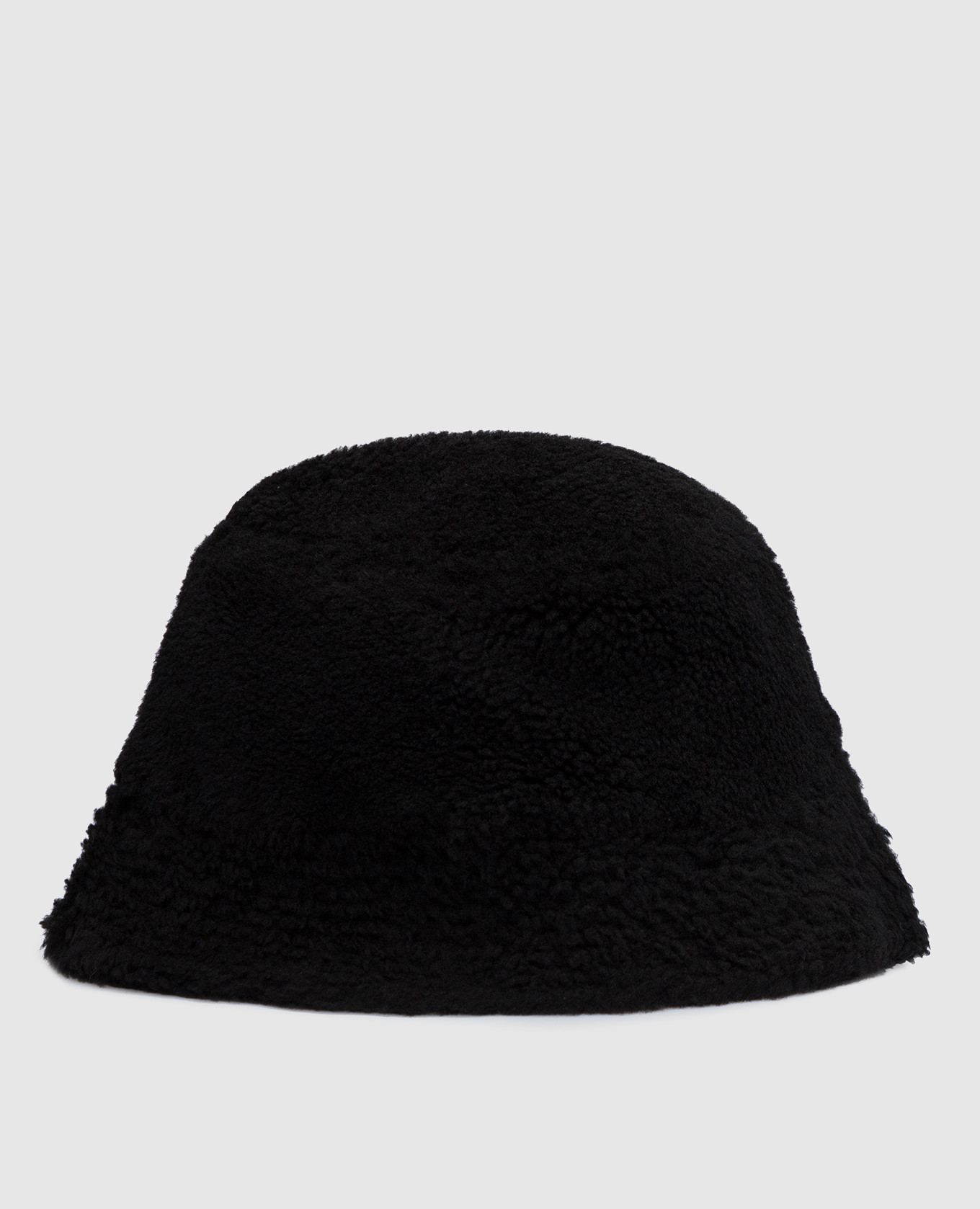 

Black Reversible Panama Yves Salomon, Черный