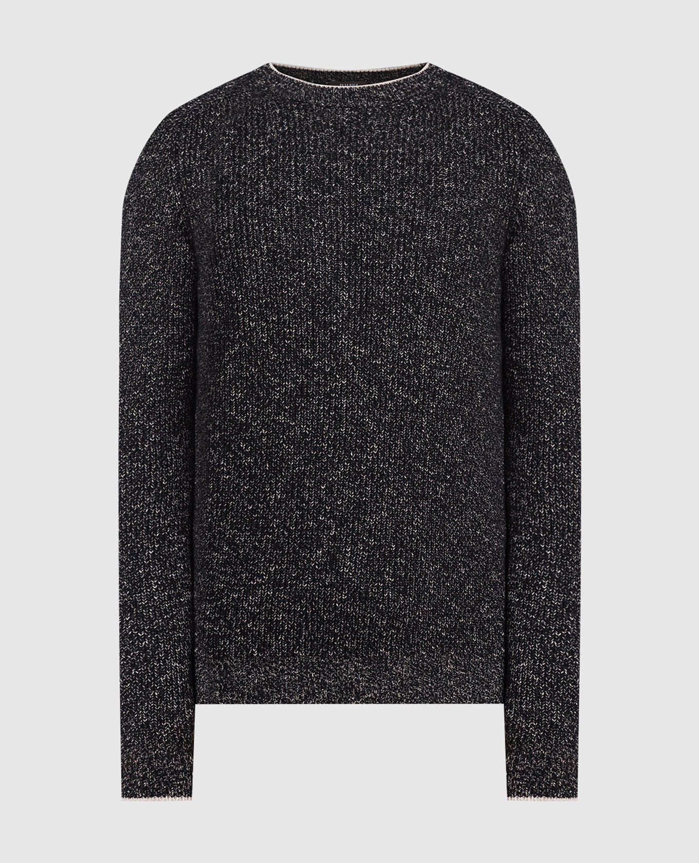 

Black wool and cashmere sweater Peserico, Черный