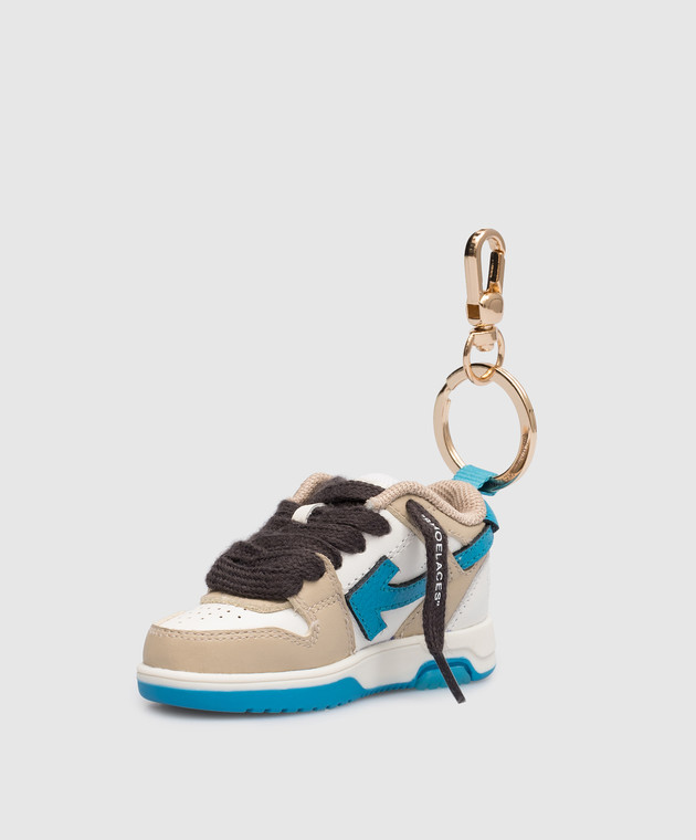 Mini Off White Key Chain Off-White - Keychain in the form of an Out of Office sneaker ...