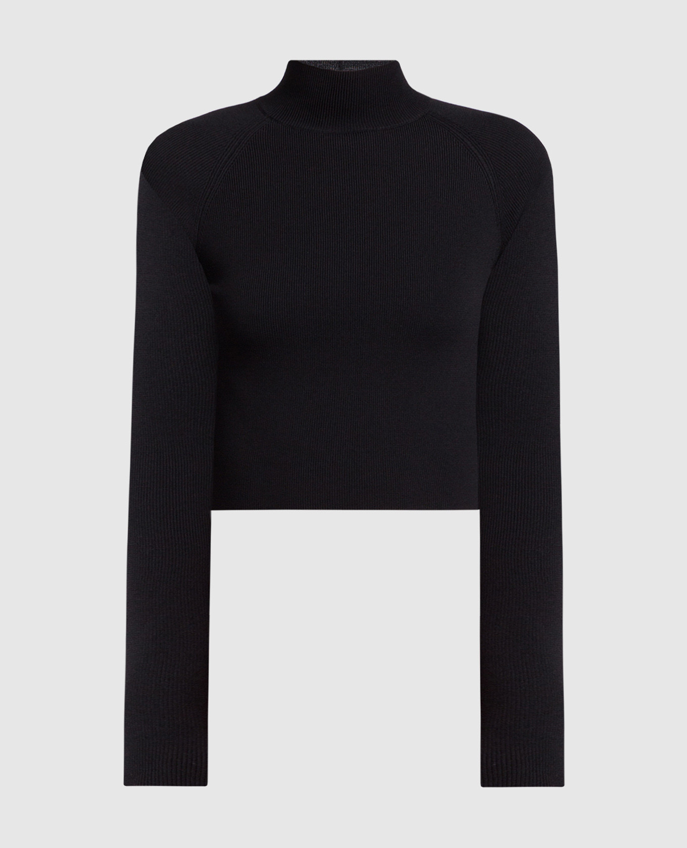 

Black top with an open back Materiel