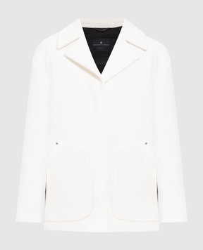 Ermanno Scervino White jacket D410B334FDQ