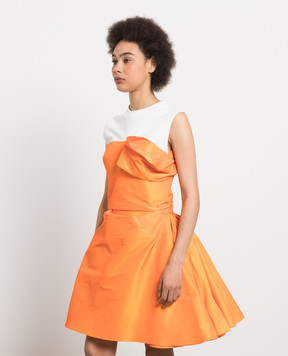 Alexander McQueen Orange top 745365QLAA6