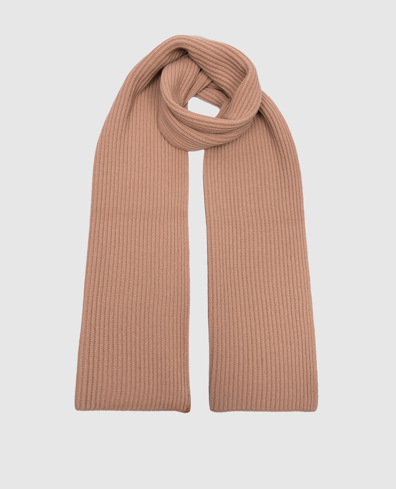

Brown woolen scarf JOSEPH