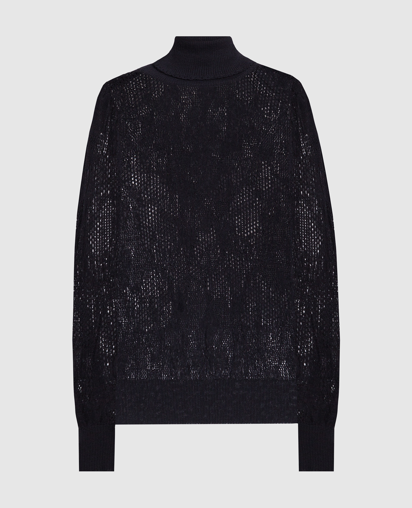 

Black openwork golf Twinset