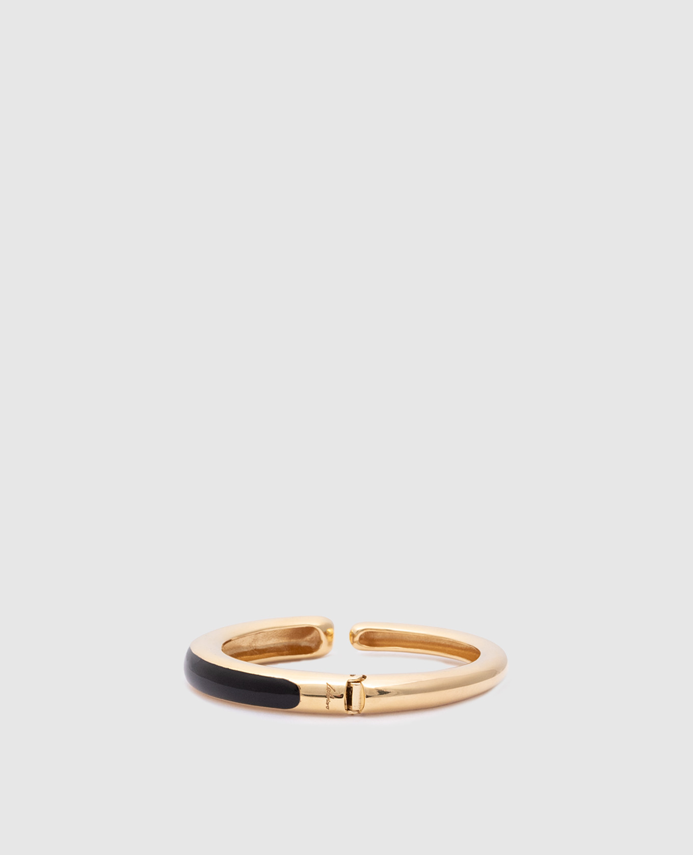 

Pop silver bracelet with black enamel Labrioro, Черный
