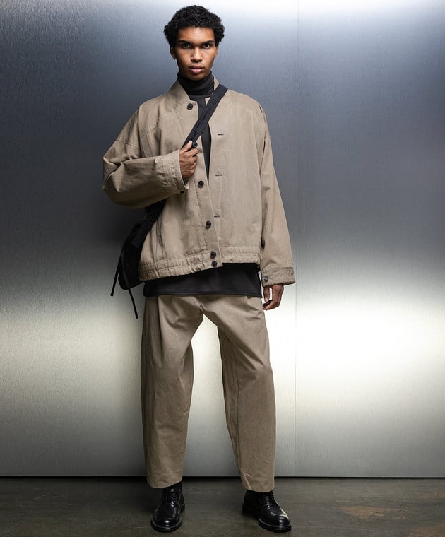 Jan Jan Van Essche - Pants #68 loose cut with snaps TROUSERS68 - buy with  Lithuania delivery at Symbol