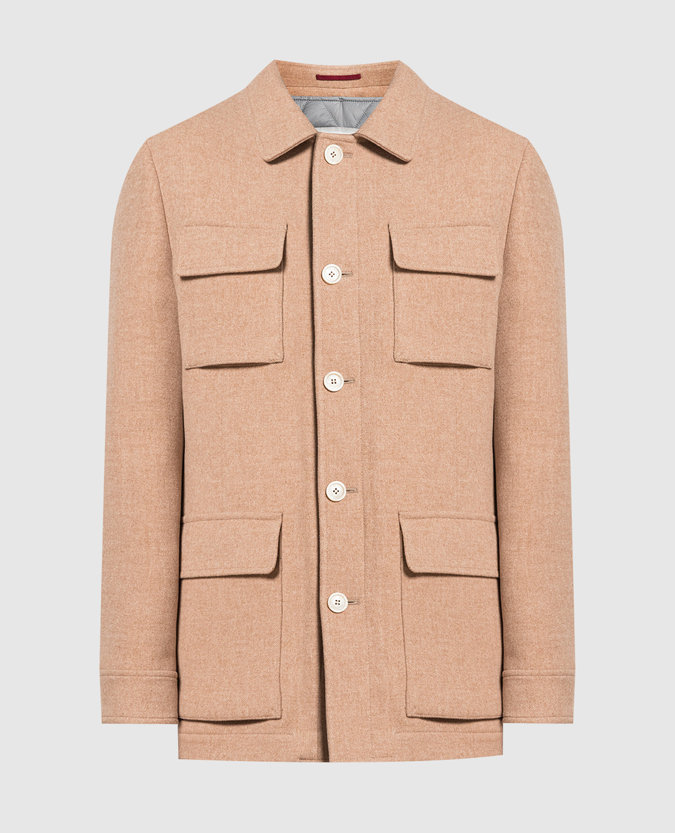 

Beige coat Brunello Cucinelli