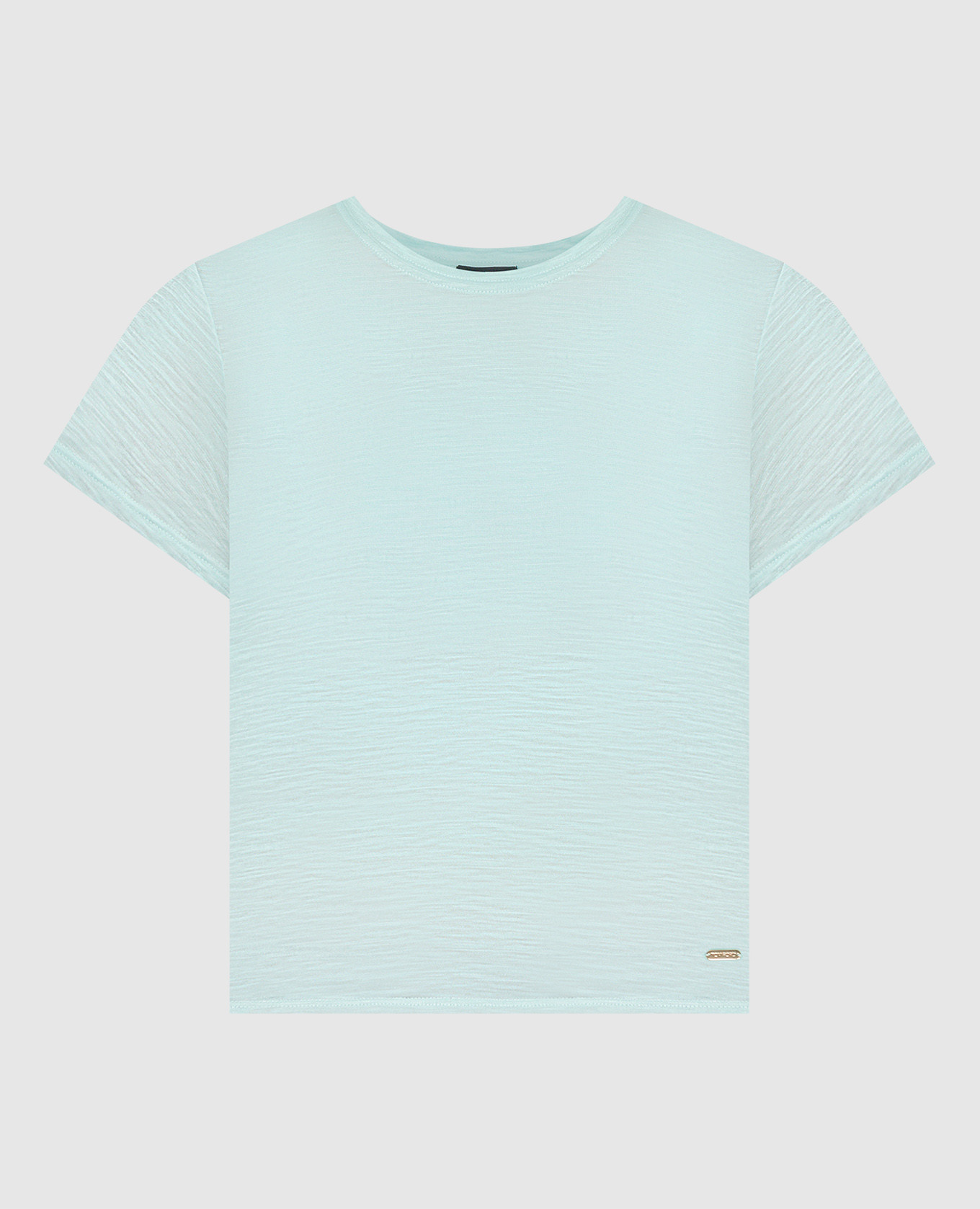 

Blue t-shirt with logo Tom Ford, Голубой