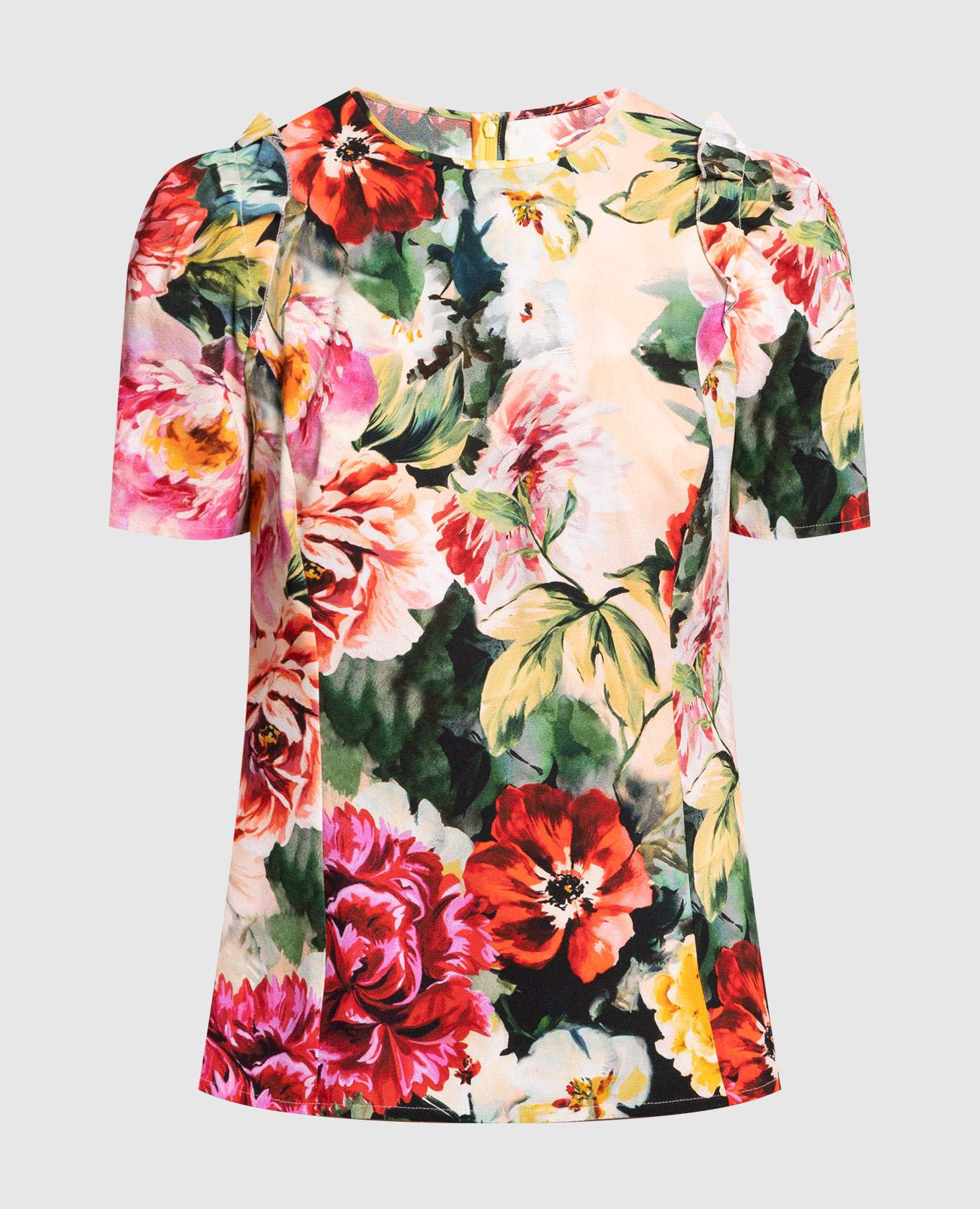 

Blouse in floral print Dolce&Gabbana, White