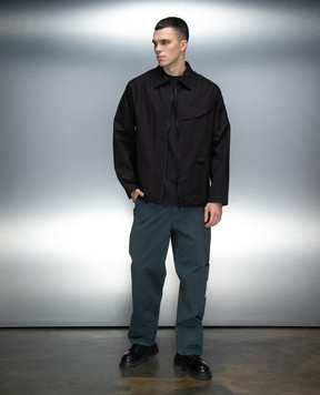A Cold Wall Green pants with logo patch ACWMB265