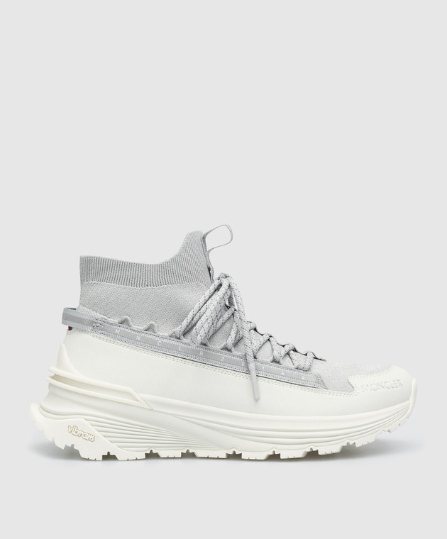 Moncler - Monte Runner gray sneakers with lurex 4M00030M3603