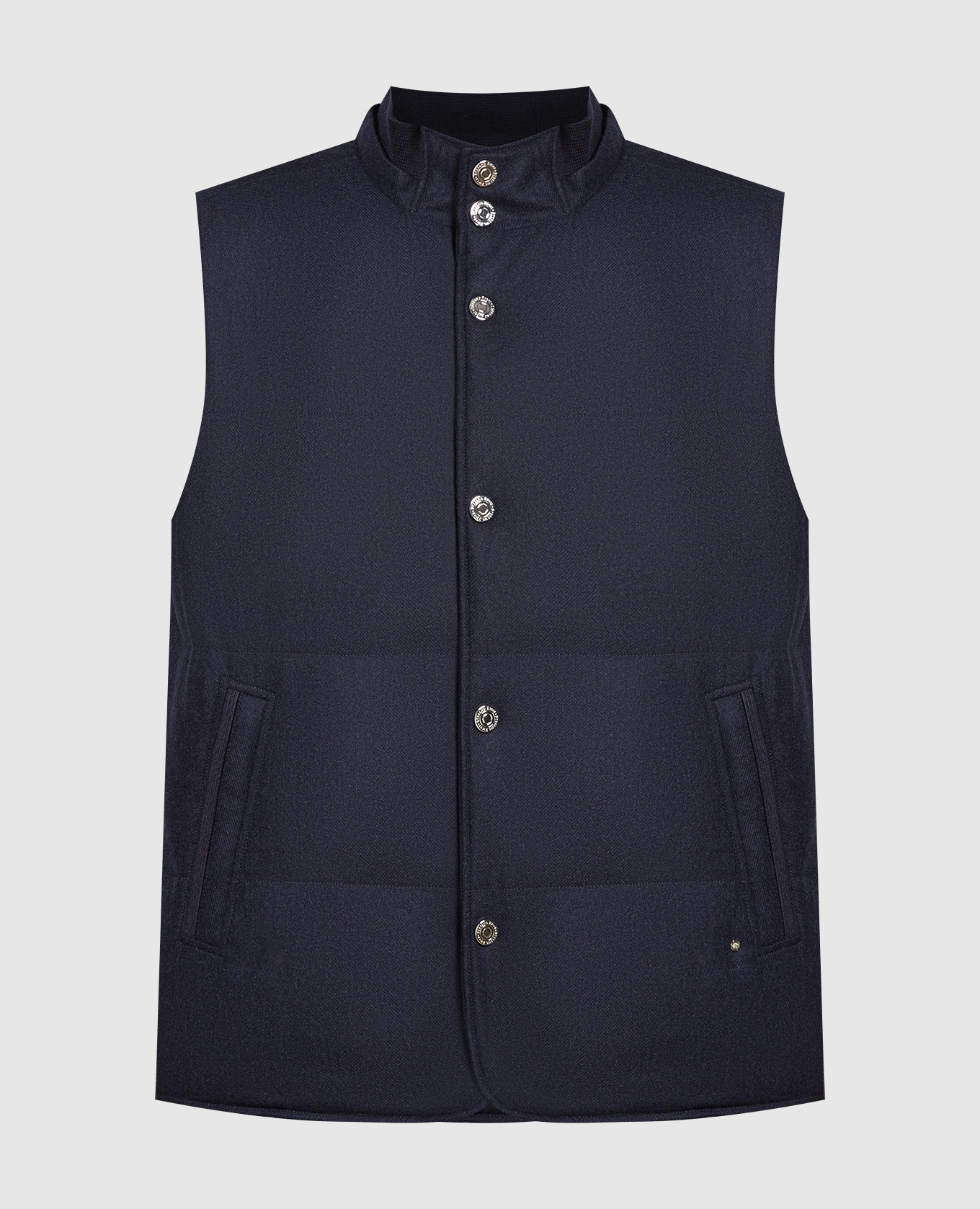 

Blue down vest Stefano Ricci