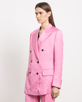 Tom Ford Pink double-breasted jacket GI2915FAX1016