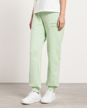 Ermanno Scervino Green logo joggers D425P306LGFVV