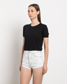 Dolce&Gabbana Black T-shirt from coton F8H32TFU7L1