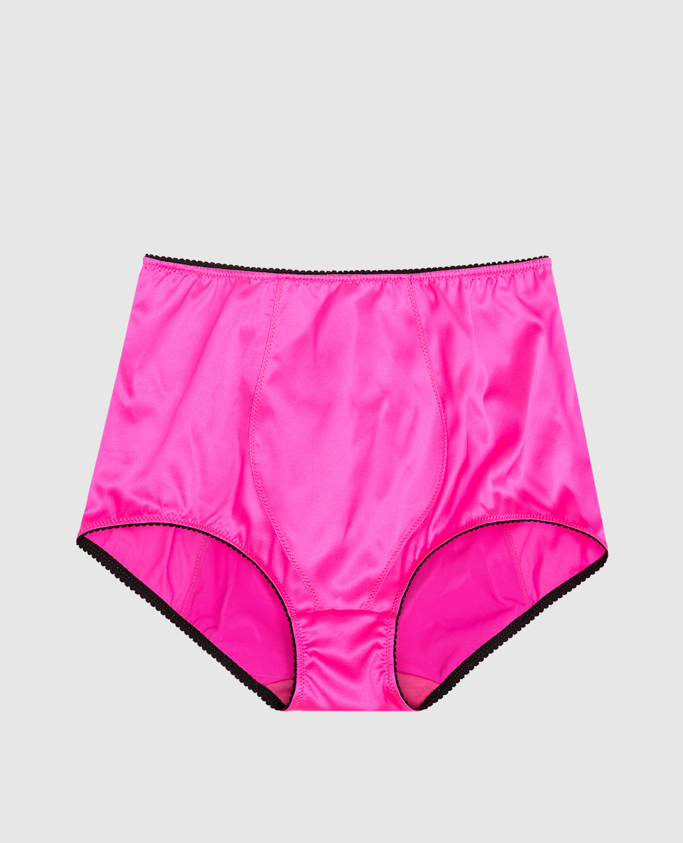 

High rise pink silk panties Dolce&Gabbana