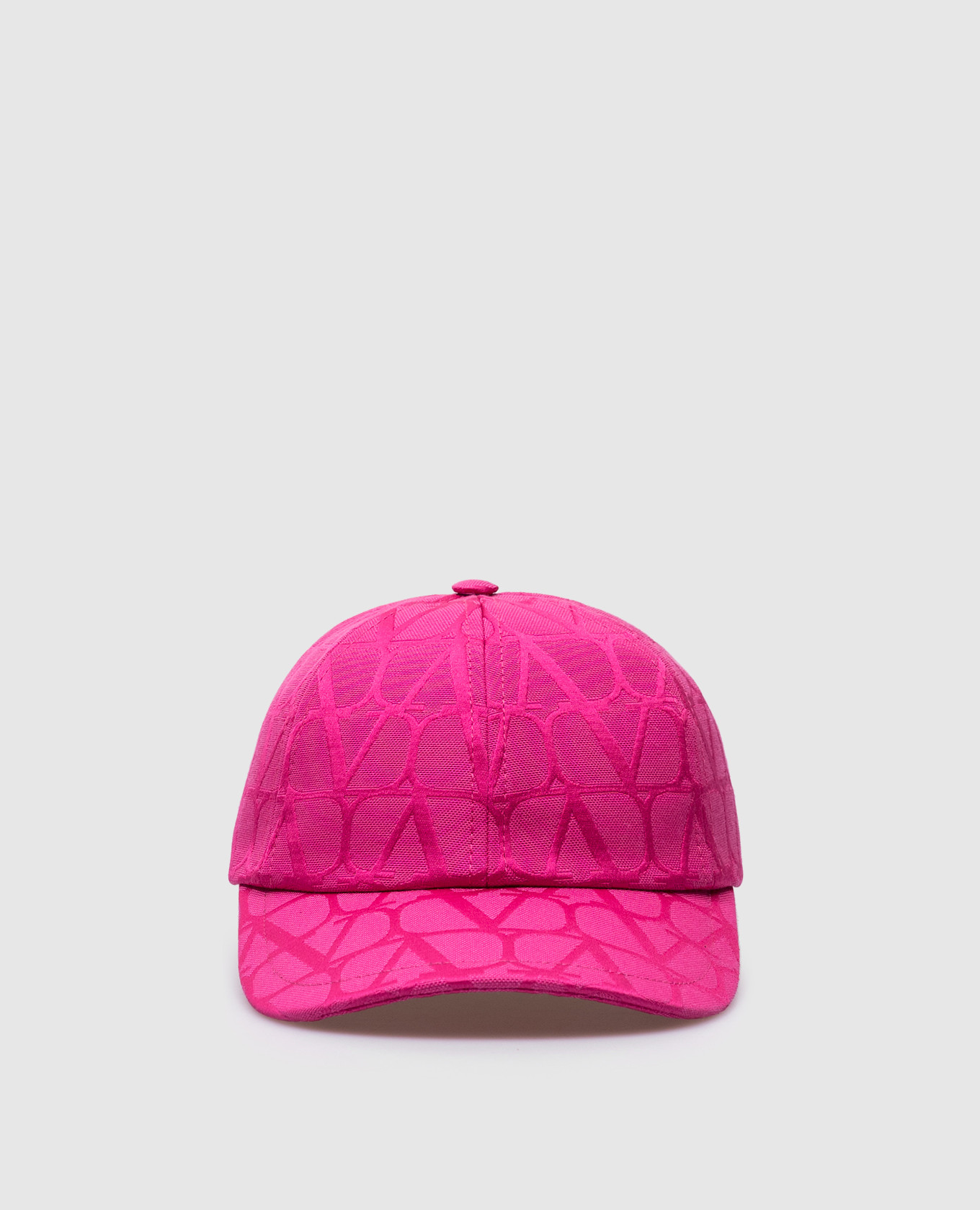 Valentino Pink Monogram Baseball Cap Valentino Garavani Cherry V-Logo Baseball Cap - Bergdorf Goodman main image 4