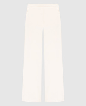 The Row Light beige silk trousers 6029W2168