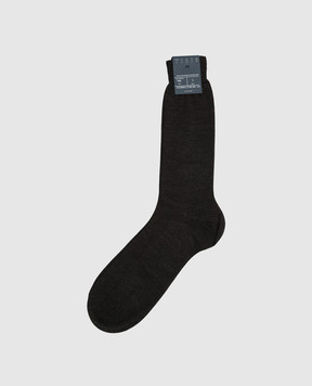 Bresciani Gray socks MC001UN0006XX