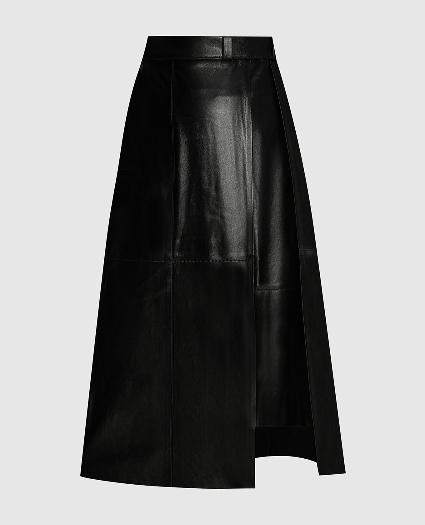 

Penny black leather skirt AERON