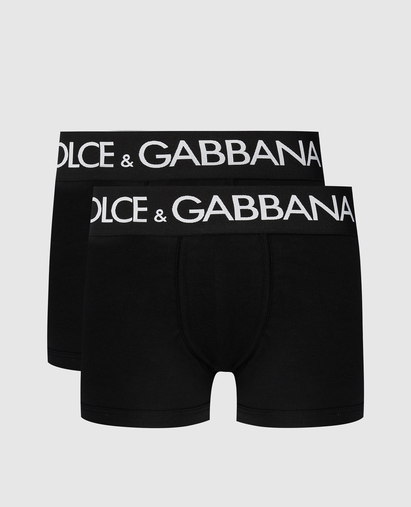 

Set of black boxer briefs with logo Dolce&Gabbana, Черный