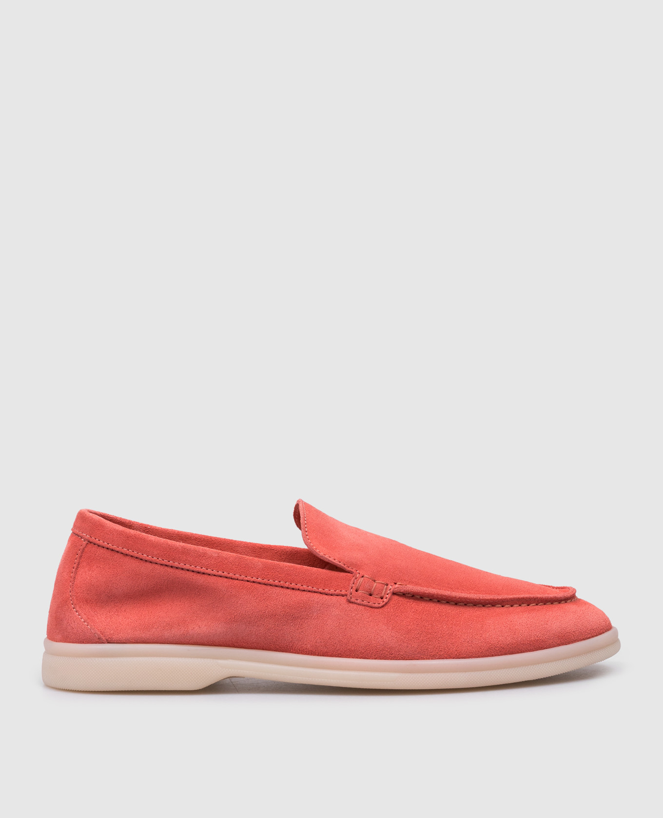 Pink suede loafers babe pay pls