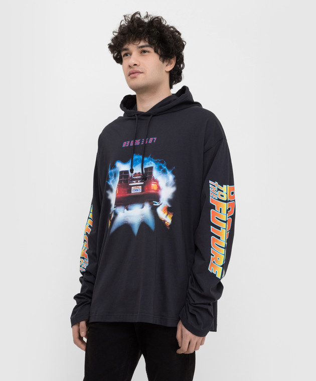 VTMNTS - Back To The Future print hoodie VL12TR400B - shop