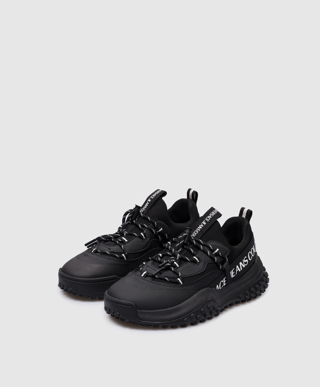 Versace Jeans Couture - Fondo Hyber black sneakers with logo  display picture 2