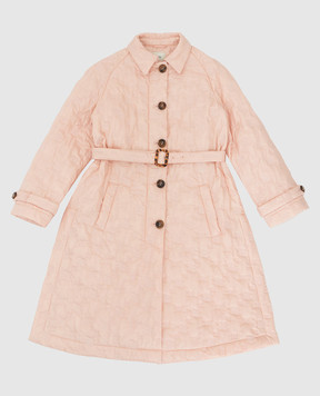 Fendi FF Karligraphy children's coat JFA140AG1X37