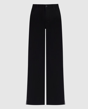 Gauchere Black jeans with zippers P22333020435