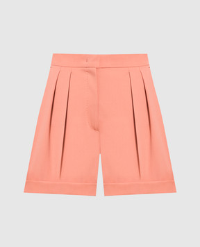 Max Mara Pink wool shorts BORMIDA