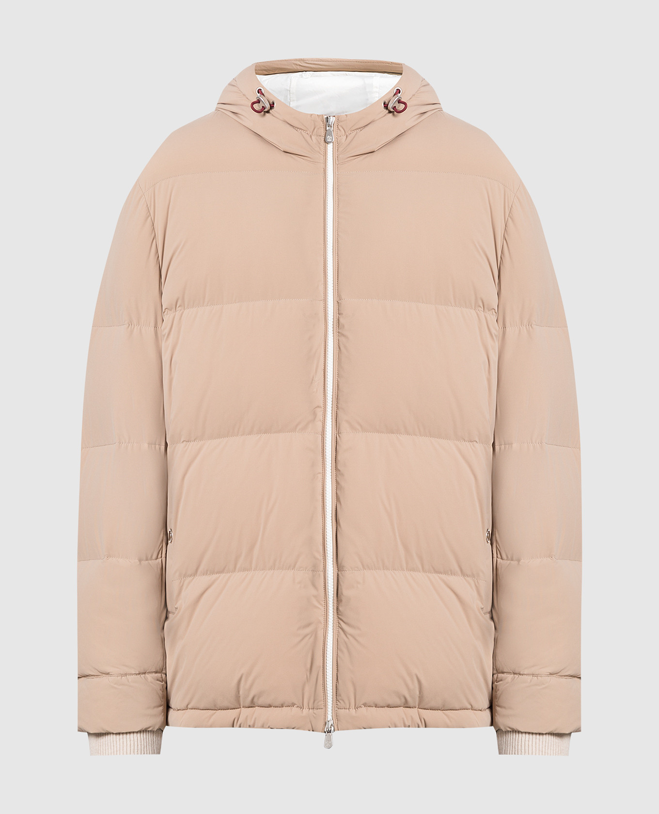 

Dark beige down jacket Brunello Cucinelli
