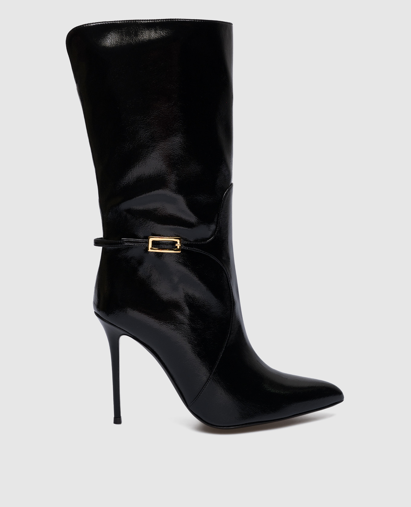 Scump/De Lux Giuseppe Zanotti Black patent ankle boots