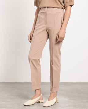 Peserico Brown chinos P04620J106479