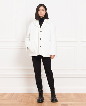Ermanno Scervino White jacket D410B334FDQ