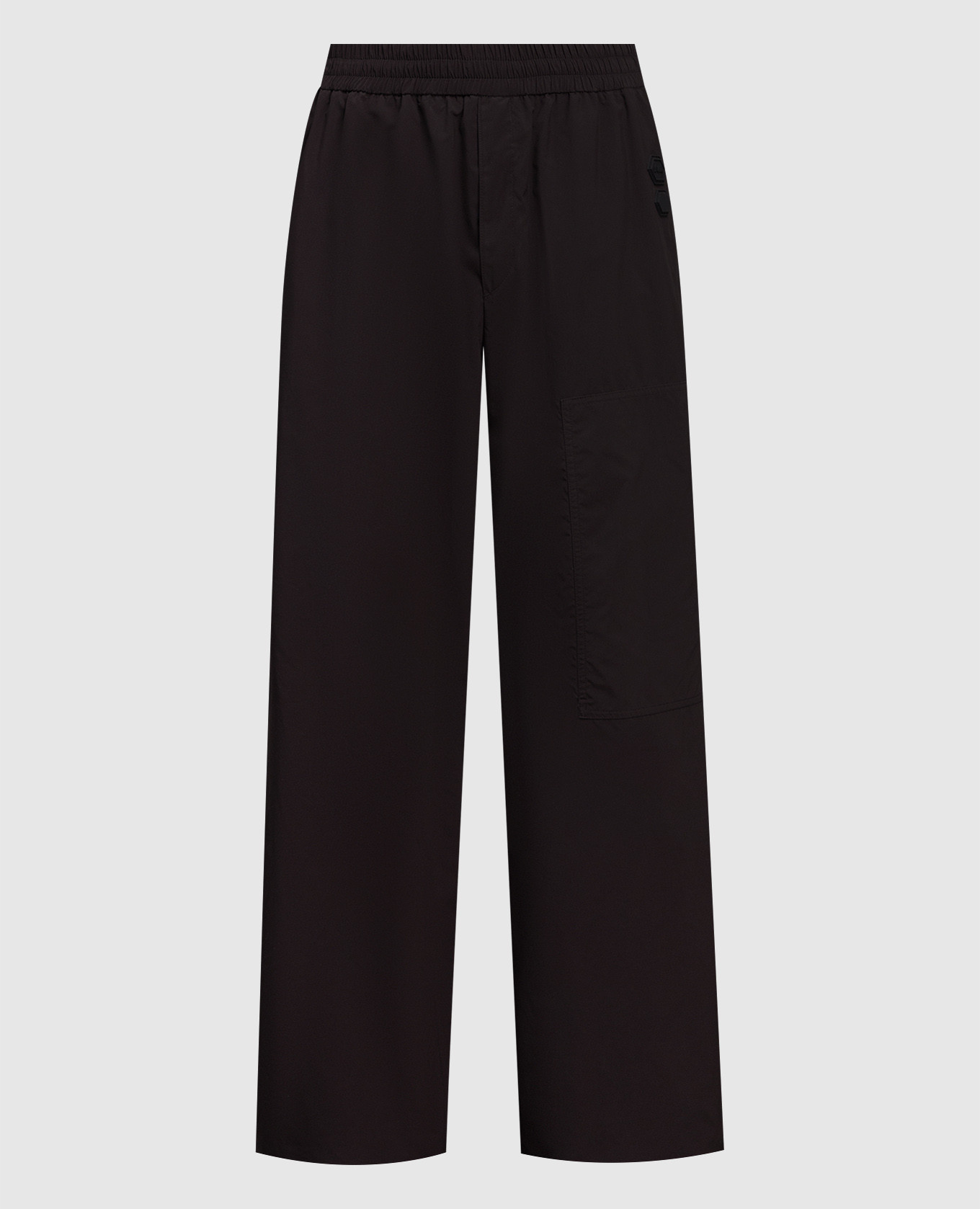 

Black joggers with logo patch Off-White, Черный