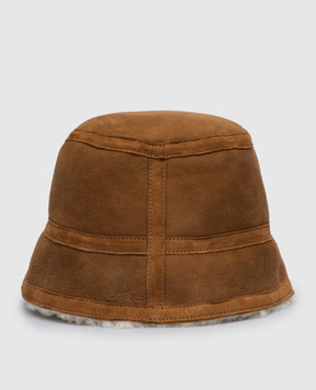 Simonetta Ravizza Leather brown panama BGMERINOS