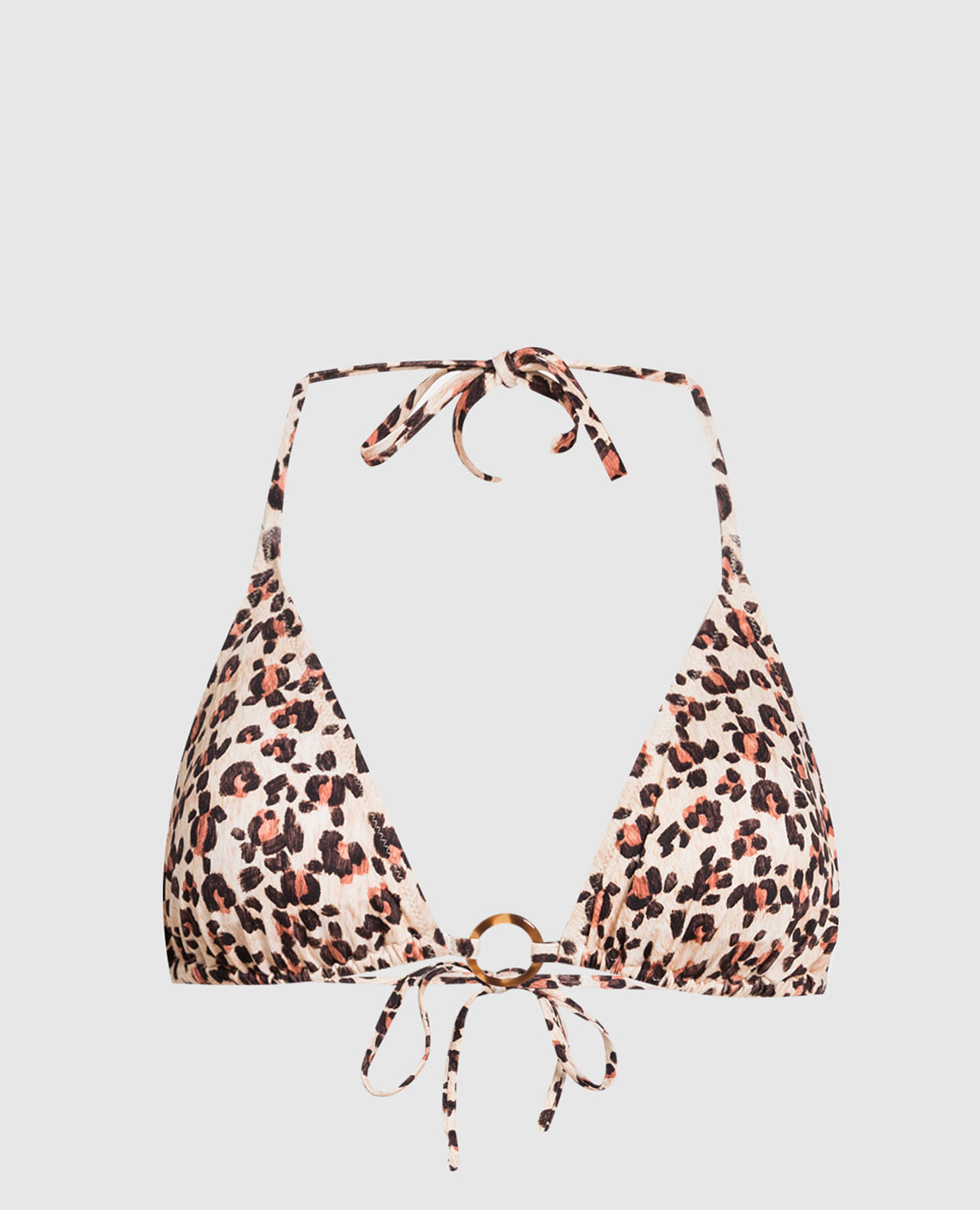 Beige bodice from flox swimsuit in a print vilebrequin
